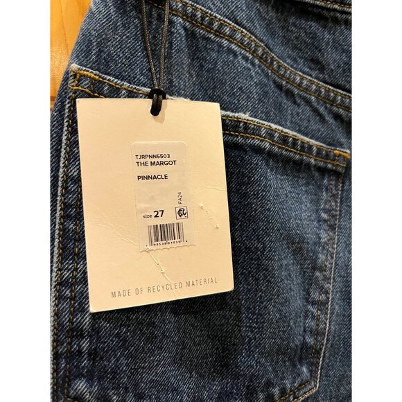 Joes Jeans The Margot Slim Ankle Recycled Material Denim Jeans Size 27 Dark Wash - Picture 4 of 5